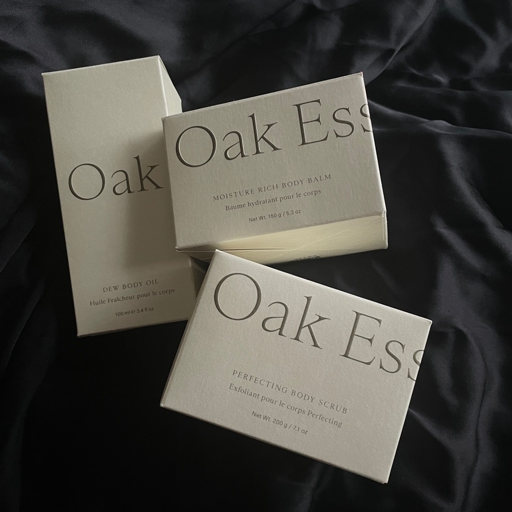 New Oak Essentials Trio